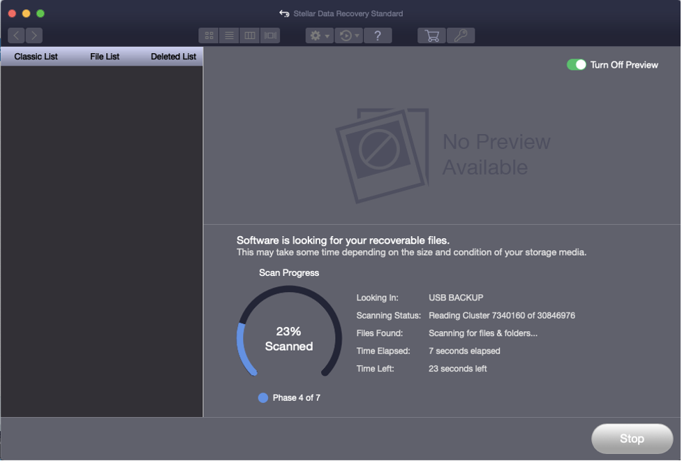 Stellar Data Recovery Standard for Mac